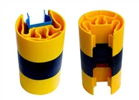 Protectoare pentru rafturi din plastic